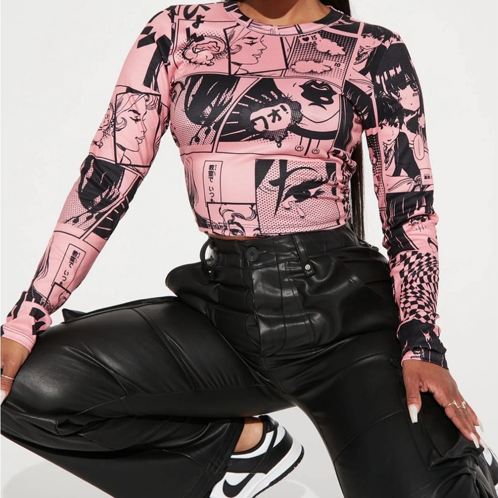 Anime Crop Top